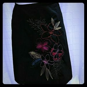 Liz Claiborne First Issue ,Sz20W, black A-line